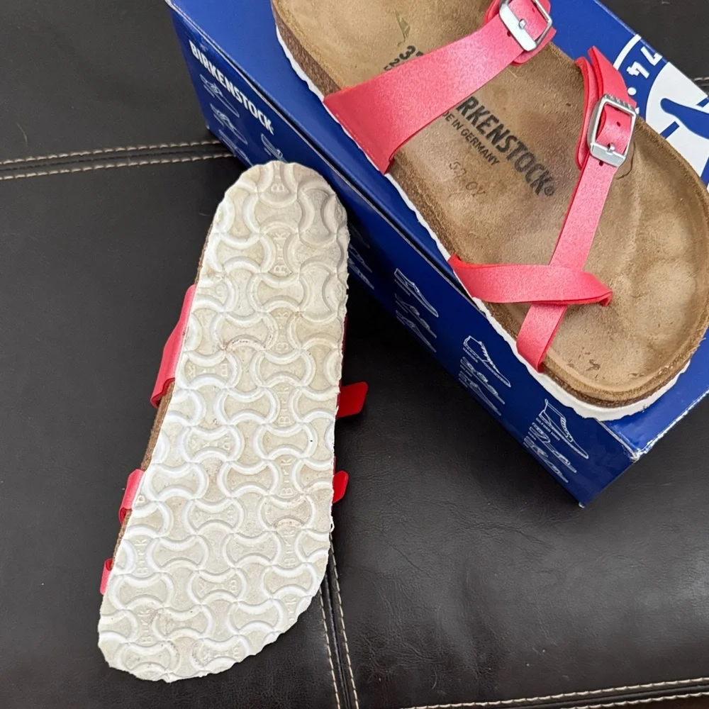 Birkenstock Sandals with Cork Footbed Color “Poppy” - Picture 3 of 5